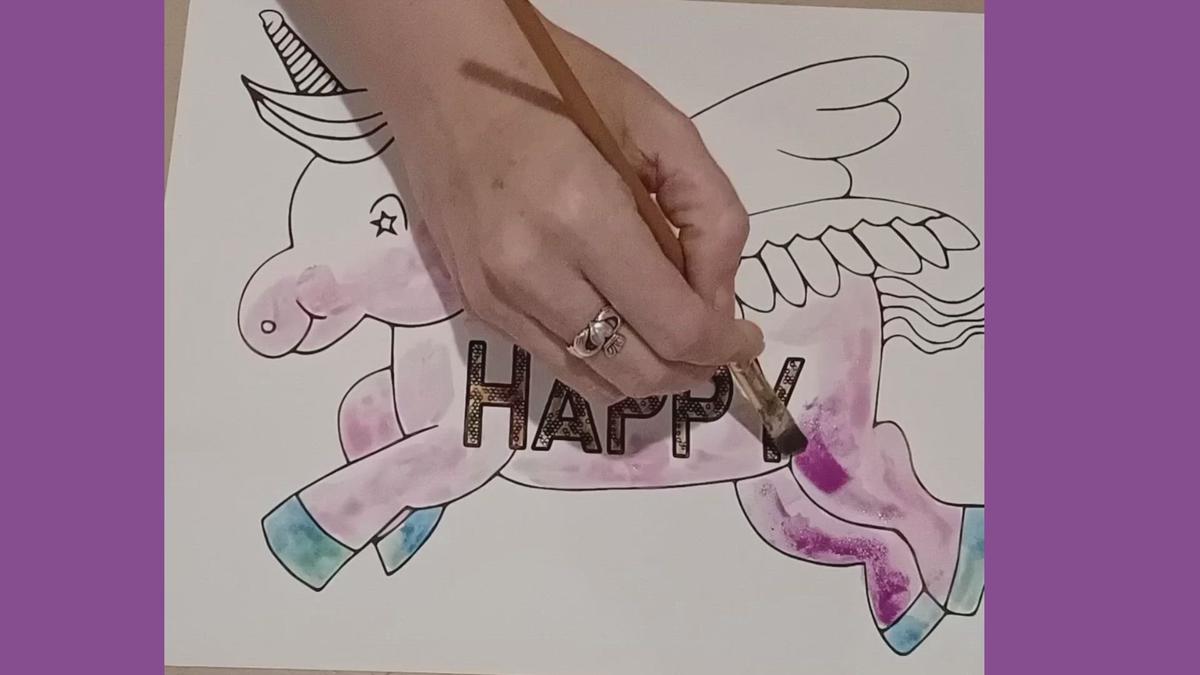 'Video thumbnail for Simple Happy Unicorn'